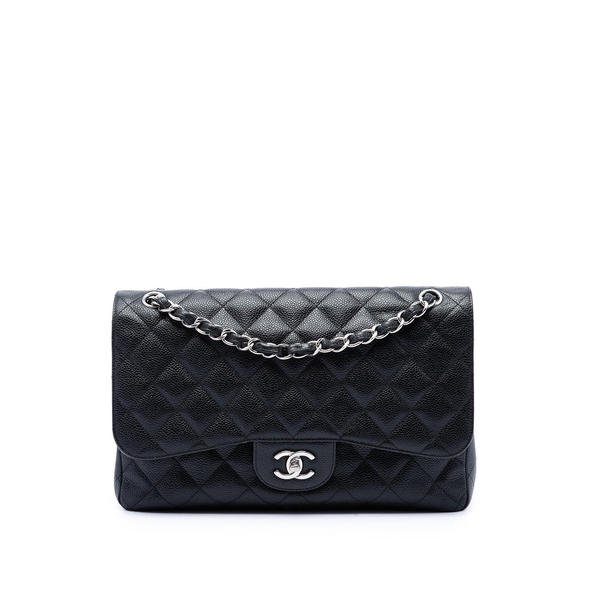Chanel Jumbo Classic Caviar Double Flap