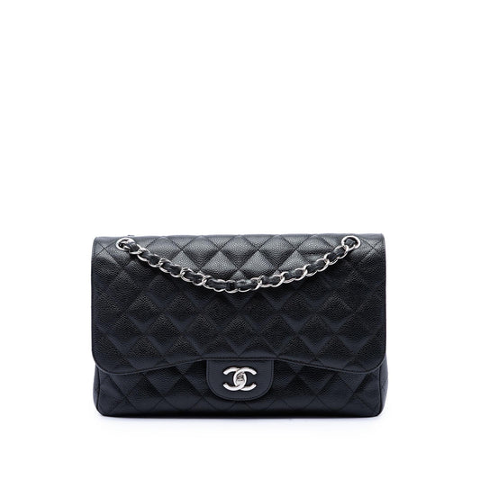 Chanel Jumbo Classic Caviar Double Flap