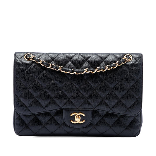 Chanel Jumbo Classic Caviar Double Flap