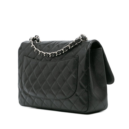 Chanel Jumbo Classic Caviar Single Flap