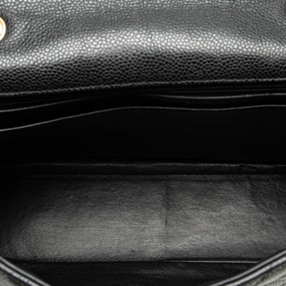 Chanel Jumbo Classic Caviar Single Flap