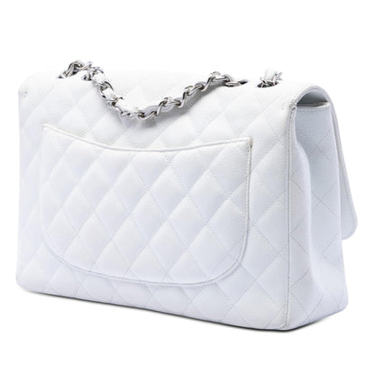 Chanel Jumbo Classic Caviar Single Flap