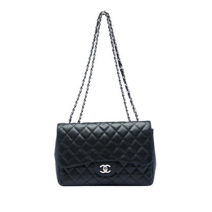 Chanel Jumbo Classic Caviar Single Flap