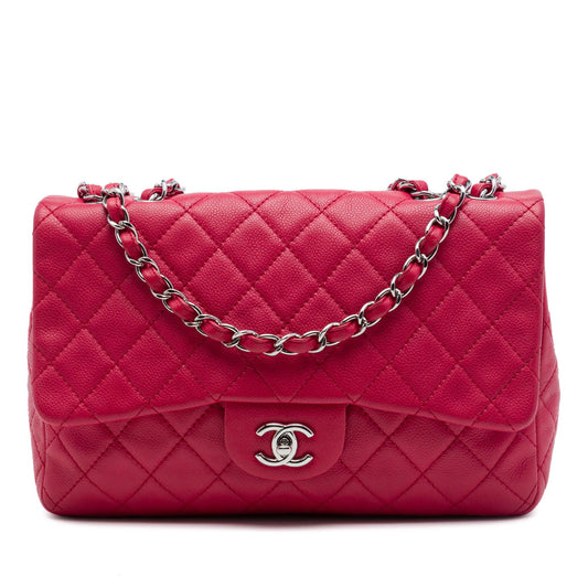 Chanel Jumbo Classic Caviar Single Flap