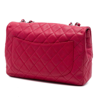 Chanel Jumbo Classic Caviar Single Flap