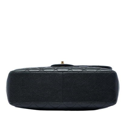 Chanel Jumbo Classic Caviar Single Flap