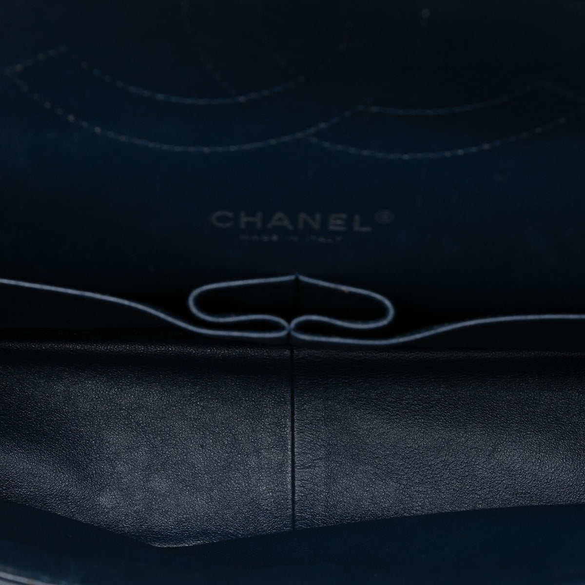 Chanel Jumbo Classic Chevron Patent Double Flap