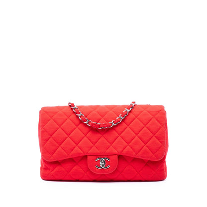 Chanel Jumbo Classic Jersey Single Flap