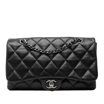 Chanel Jumbo Classic Lambskin 3 Compartment Flap