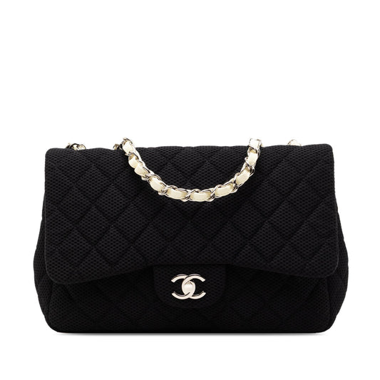 Chanel Jumbo Classic Mesh Single Flap