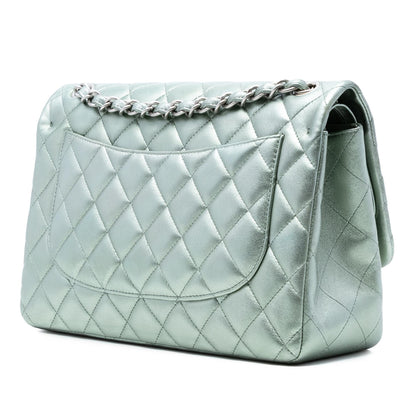 Chanel Jumbo Classic Metallic Lambskin Double Flap