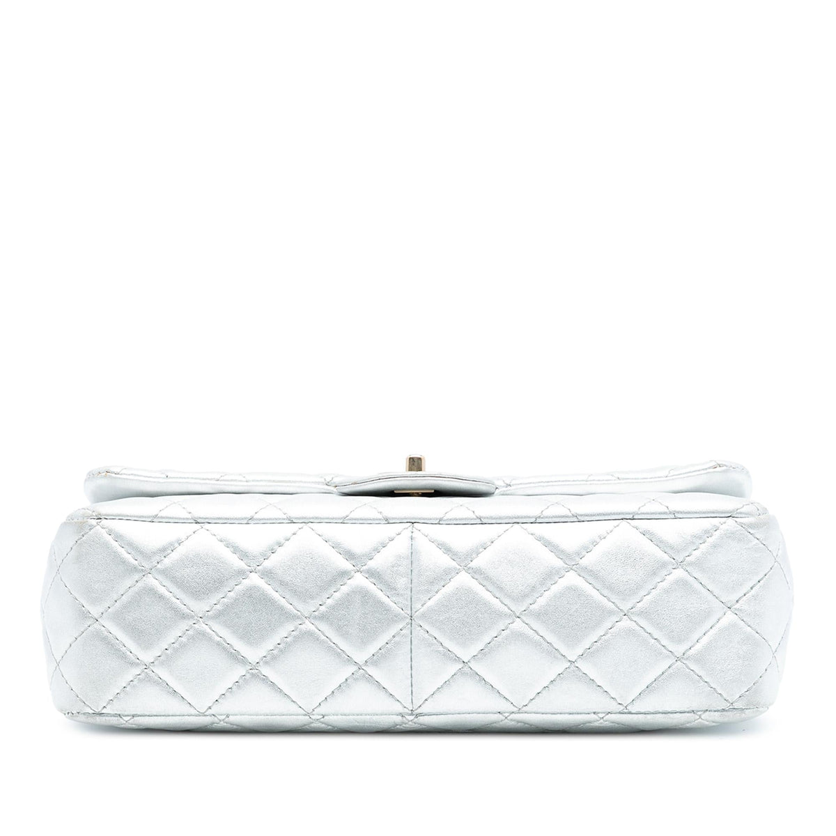 Chanel Jumbo Classic Metallic Lambskin Single Flap