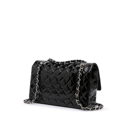 Chanel Jumbo Classic Patent Double Flap