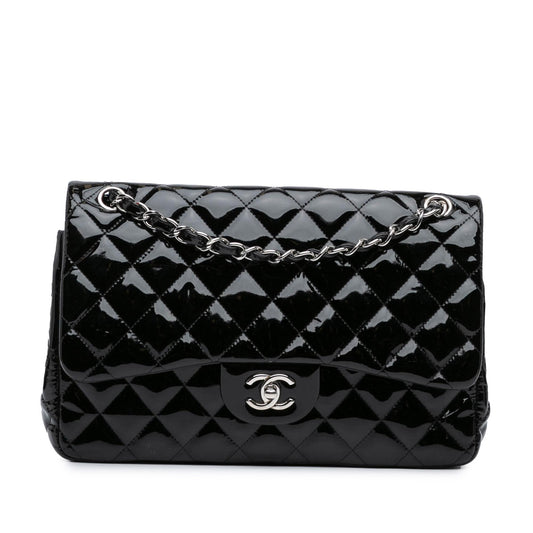 Chanel Jumbo Classic Patent Double Flap