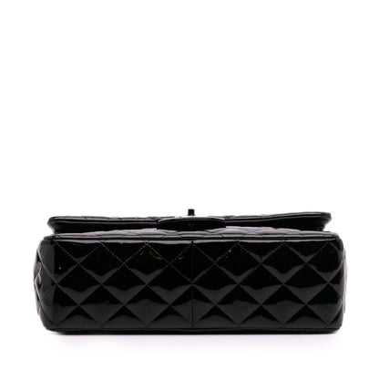 Chanel Jumbo Classic Patent Double Flap