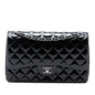 Chanel Jumbo Classic Patent Double Flap
