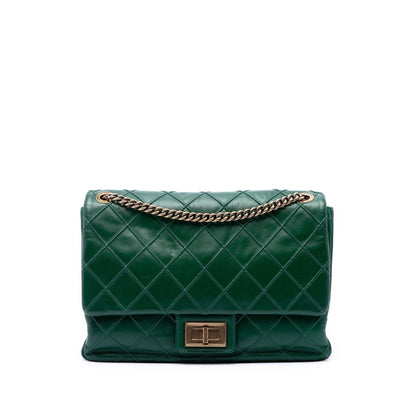 Chanel Jumbo Diamond Debossed Calfskin Reissue 2.55 Cosmos Flap