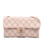 Chanel Jumbo Quilted Calfskin Triple Stitched Flap