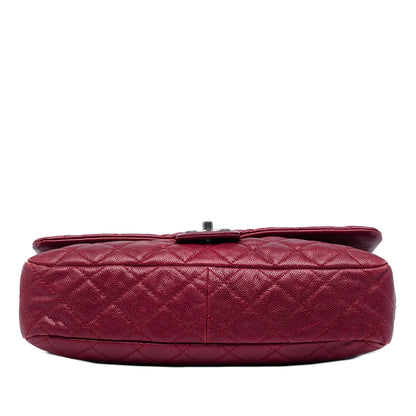 Chanel Jumbo Quilted Iridescent Caviar Easy Flap