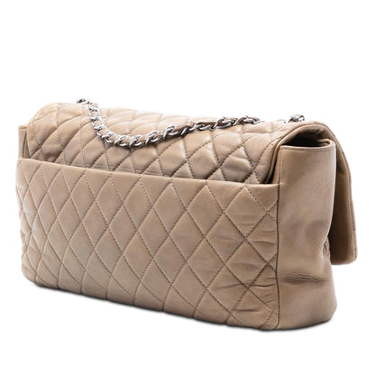 Chanel Jumbo Quilted Lambskin Coco Rain Flap