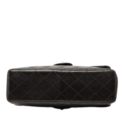 Chanel Jumbo Quilted Lambskin Double Sided Flap