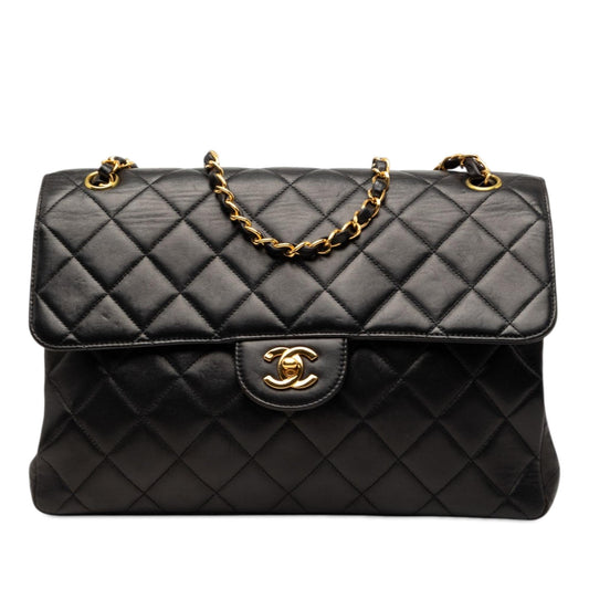 Chanel Jumbo Quilted Lambskin Double Sided Flap
