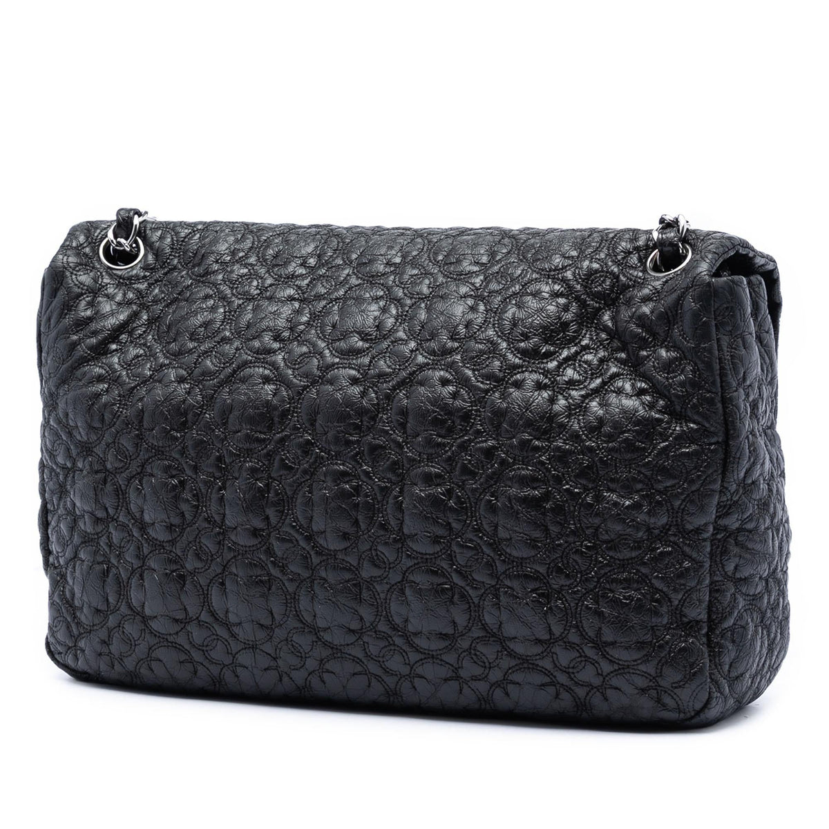 Chanel Jumbo Quilted Vinyl Rock In Moscow Single Flap