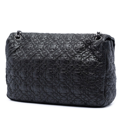 Chanel Jumbo Quilted Vinyl Rock In Moscow Single Flap