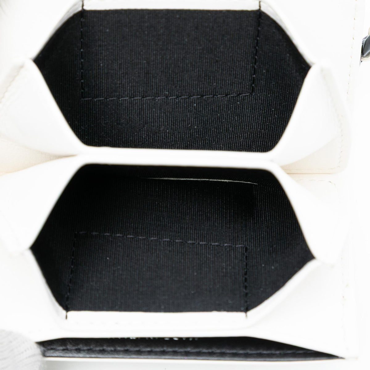 Chanel Lambskin 19 Flap Coin Purse With Chain