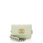 Chanel Lambskin 19 Flap Coin Purse on Chain