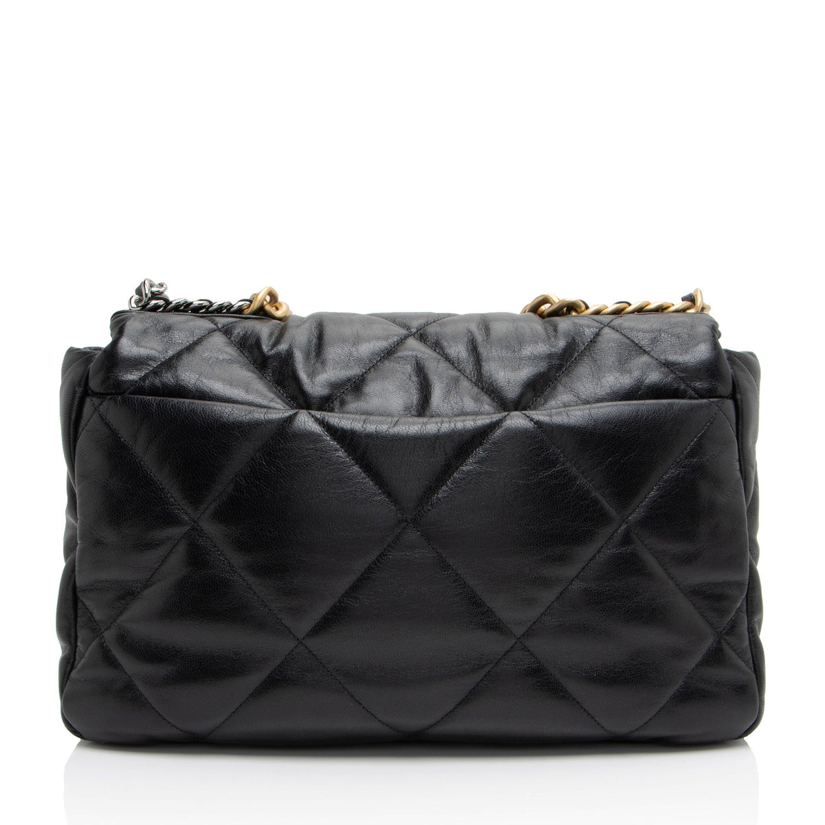 Chanel Lambskin 19 Maxi Flap Shoulder Bag