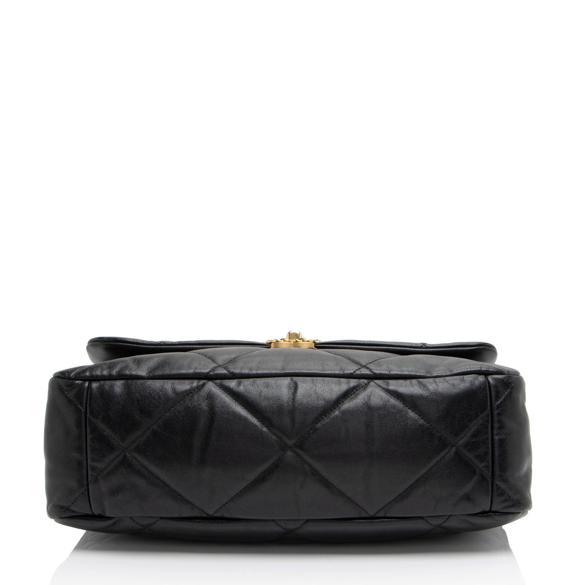 Chanel Lambskin 19 Maxi Flap Shoulder Bag