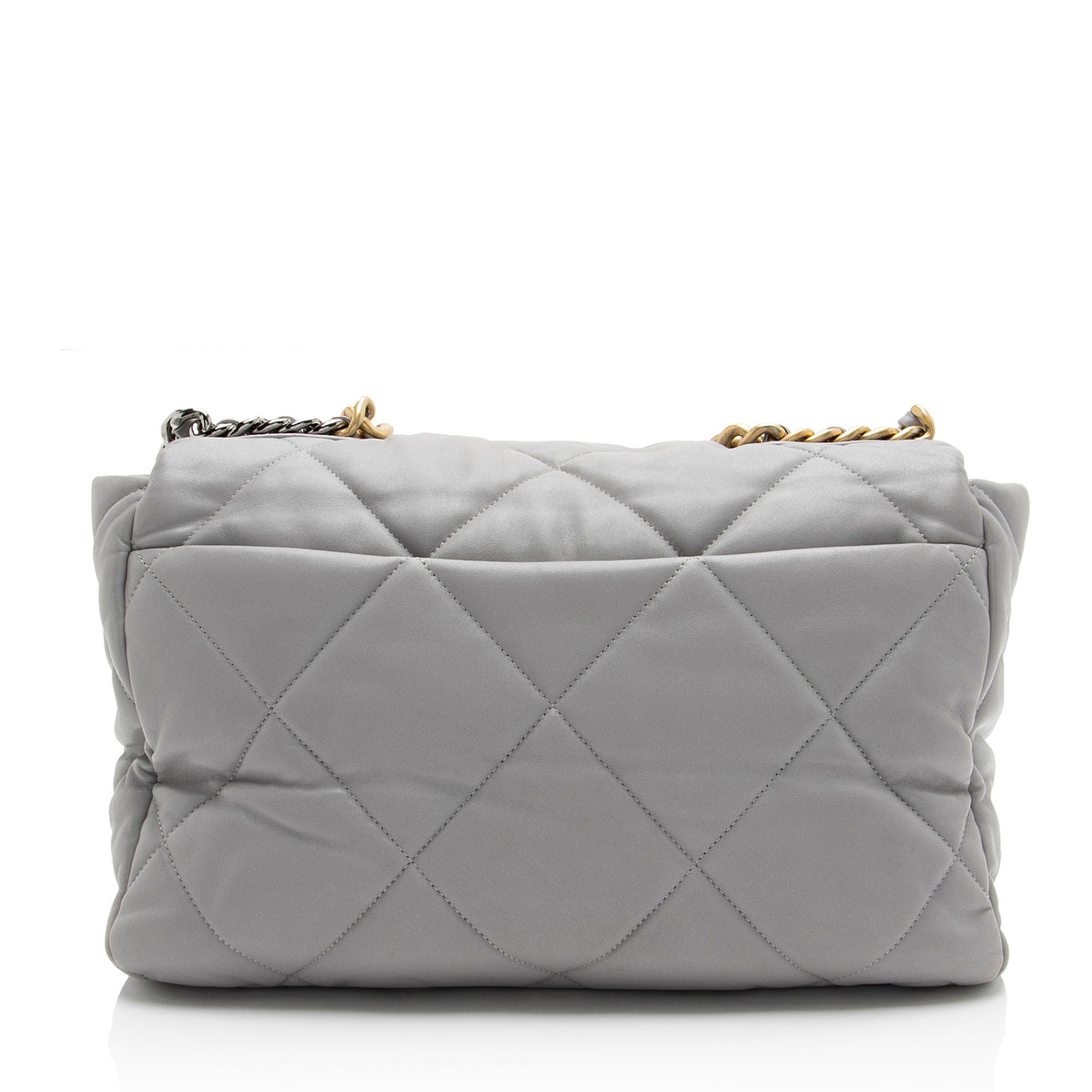 Chanel Lambskin 19 Maxi Flap Shoulder Bag