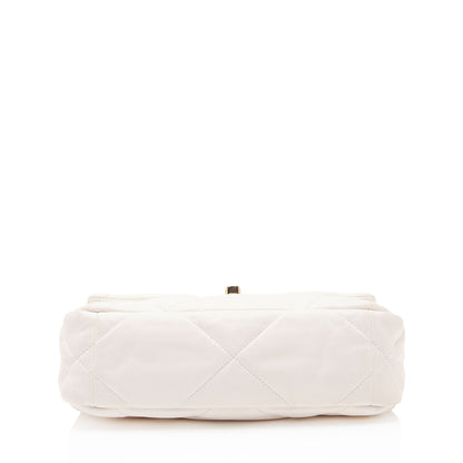 Chanel Lambskin 19 Medium Flap Shoulder Bag