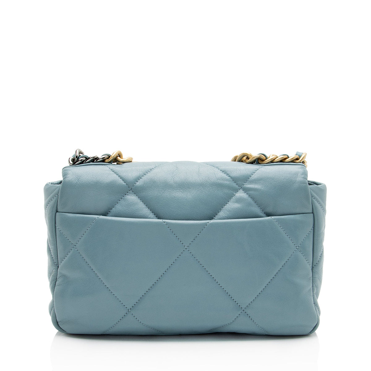 Chanel Lambskin 19 Medium Flap Shoulder Bag