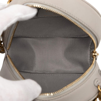 Chanel Lambskin 19 Round Clutch with Chain