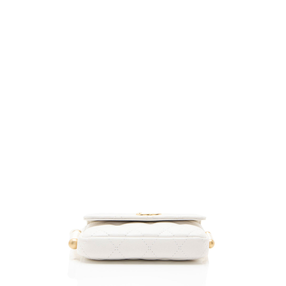 Chanel Lambskin About Pearls Chain Mini Bag
