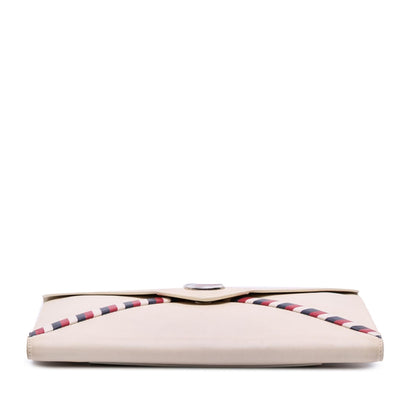 Chanel Lambskin Airlines Envelope Clutch