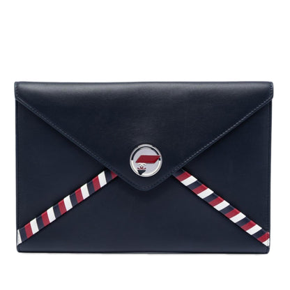 Chanel Lambskin Airlines Envelope Clutch