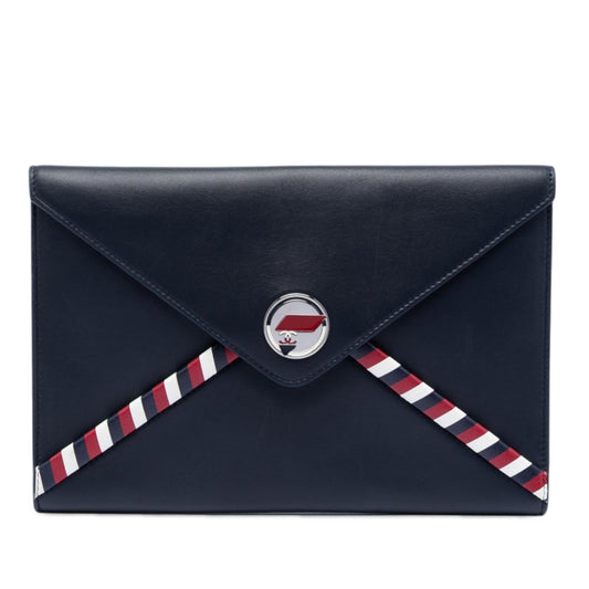 Chanel Lambskin Airlines Envelope Clutch