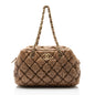 Chanel Lambskin Bubble Quilt Satchel