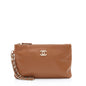 Chanel Lambskin CC Chain Pochette