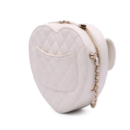 Chanel Lambskin CC in Love Heart Crossbody