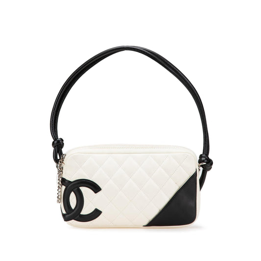 Chanel Lambskin Cambon Ligne Pochette