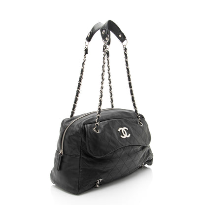 Chanel Lambskin Chain Around Flap Tote