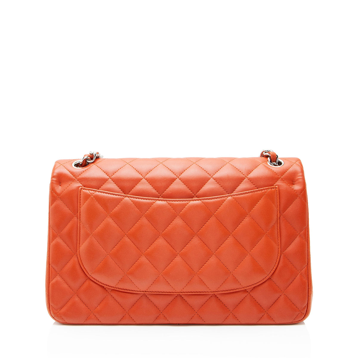 Chanel Lambskin Classic Jumbo Double Flap Bag
