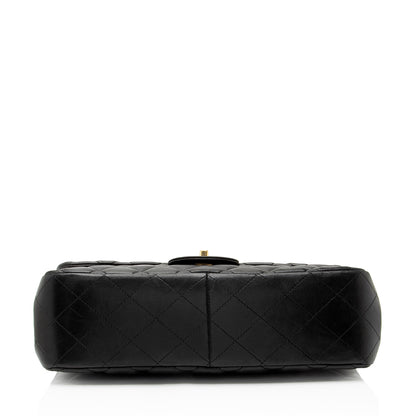 Chanel Lambskin Classic Jumbo Single Flap Bag