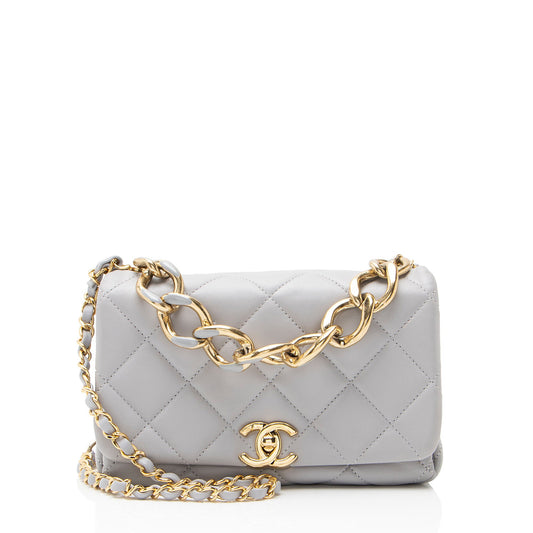 Chanel Lambskin Color Match Small Flap Bag