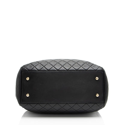 Chanel Lambskin Drawstring Bucket Bag