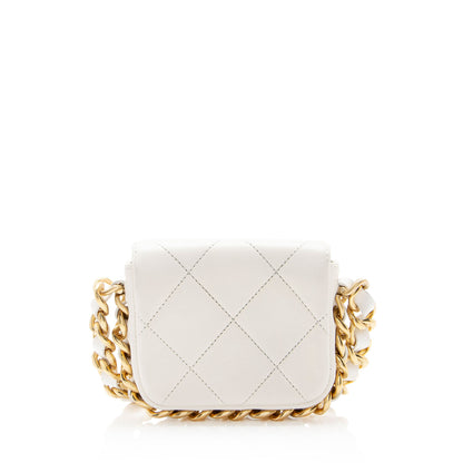 Chanel Lambskin Framing Chain Mini Flap Bag